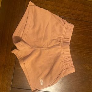 North Face w/ logo shorts. Rose Dawn /XS